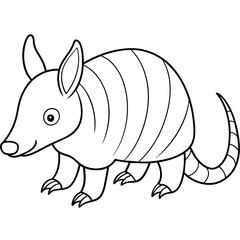 illustration of a squirrel vector art silhouette 