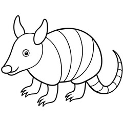 illustration of a squirrel vector art silhouette 