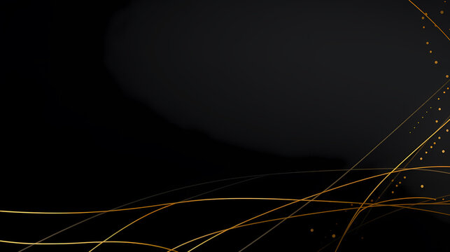 Black gold royal award graphic background lines glitter elegant sparkle modern glitter template luxury premium corporate abstract design