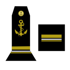 Galon de l'armée de la marine nationale française: Maître principal	