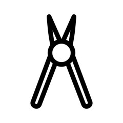 Obraz premium wire cutters icon or logo isolated sign symbol vector illustration - high quality black style vector icons
