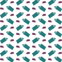 Camp miraculous trendy multicolor repeating pattern vector illustration design