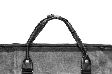 Bag handles closeup