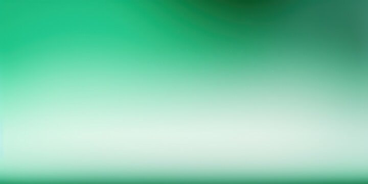 Green white glowing grainy gradient background texture with blank copy space for text photo or product presentation