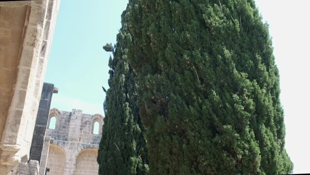 Bellapais Abbey near Kyrenia, island of Cyprus