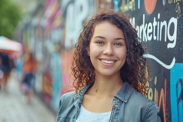Naklejka premium Revolutionizing Marketing Management: Effective Strategies for Online Outreach and Leveraging Business Negotiations Through Digital Advertising.