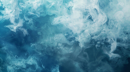 Fototapeta na wymiar blue smoke background