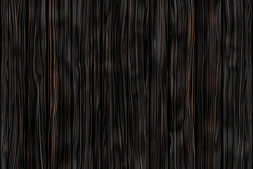 A seamless pattern of ebony wood texture, with its deep, jet-black color and fine, smooth grain. 32k, full ultra HD, high resolution