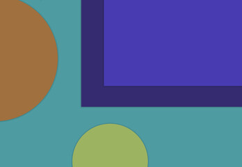 colorful simple circles business background design