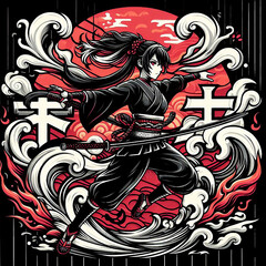 Colorful and fun fighter characters