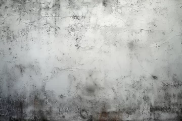 Fotobehang Silver dust and scratches design. Aged photo editor layer grunge abstract background © GalleryGlider
