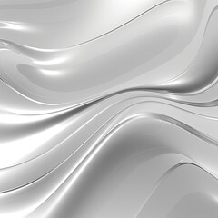 Silver fuzz abstract background, in the style of abstraction creation, stimwave, precisionist lines with copy space wave wavy curve fluid design