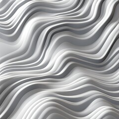 Obraz na płótnie Canvas Silver fuzz abstract background, in the style of abstraction creation, stimwave, precisionist lines with copy space wave wavy curve fluid design