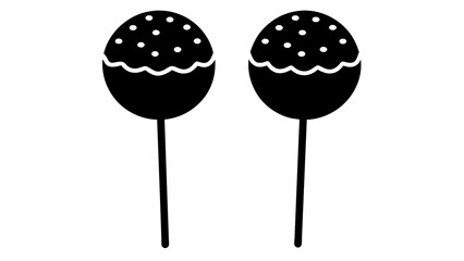 festive cake pops decorated with icing and sprink