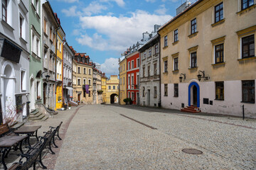 The Old Town of Lublin city in Poland, Europe - obrazy, fototapety, plakaty