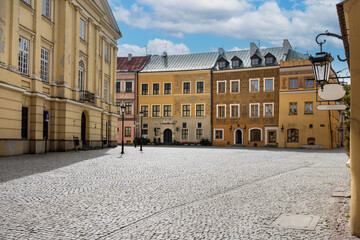 Fototapeta na wymiar The Old Town of Lublin city in Poland, Europe