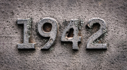 1942 Jahreszahl