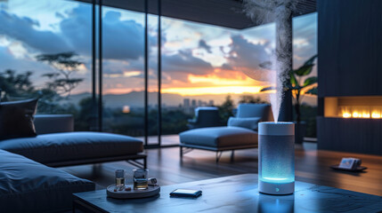 Technology of air purifier for the health at smart home.