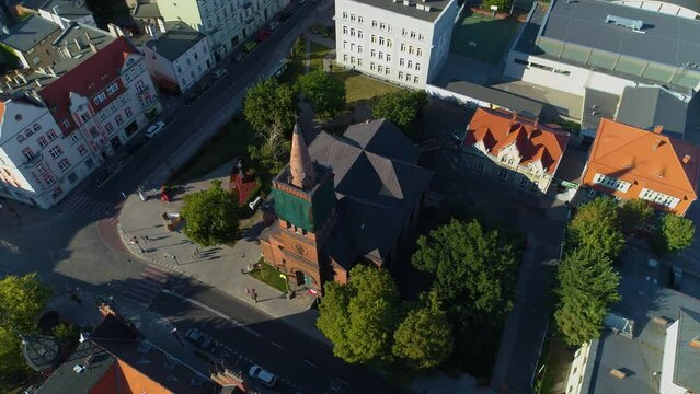 Church Nmp Gniezno Kosciol Aerial View Poland