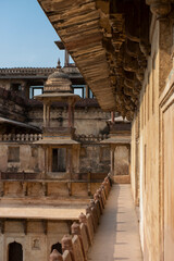 Jahangir Mahal, Orchha Fort, Orchha, Niwara, Madhya Pradesh, India, Asia
