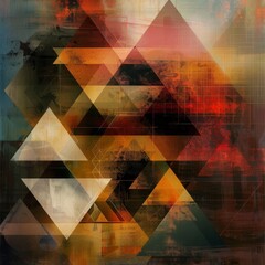 Geometric Shapes Digital Background