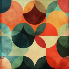 Geometric Shapes Digital Background