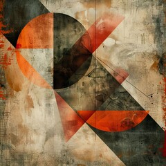 Geometric Shapes Digital Background