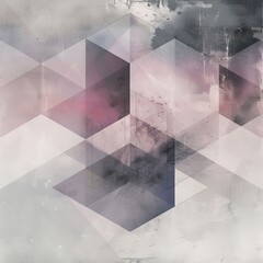 Geometric Shapes Digital Background