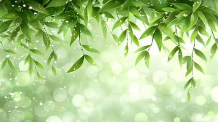 Close-Up of Vibrant Green Leafy Tree - obrazy, fototapety, plakaty