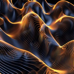 Abstract Lines Background