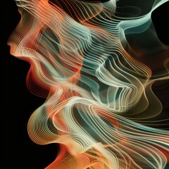 Abstract Lines Background