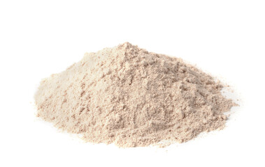 Heap of buckwheat flour