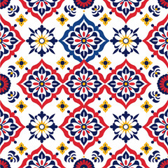 Pattern seamless design, wallpaper, flower, fabric, carpet, mandalas, clothing, wrapping, sarong, tablecloth, shape, geometric pattern, ethnic pattern, traditional. illustration
