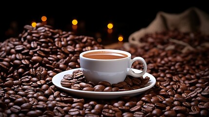 Fototapeta premium cup of coffee