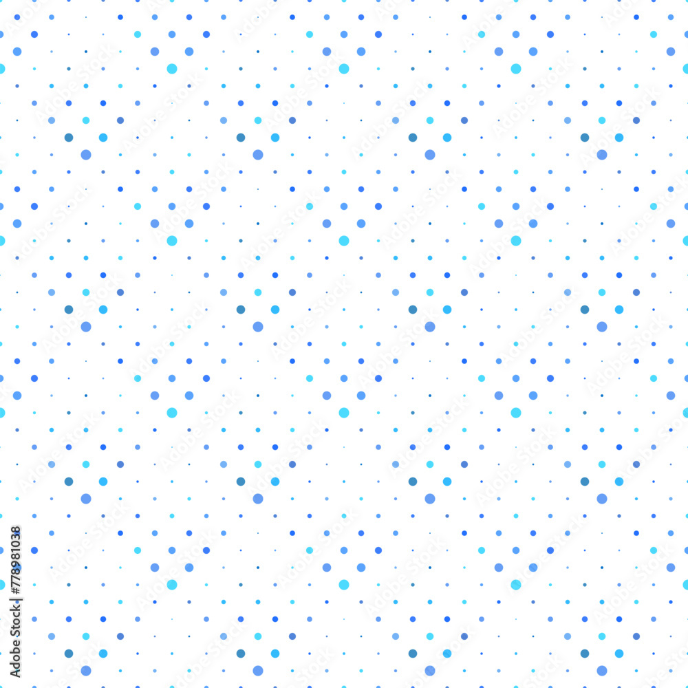 Poster seamless circle pattern background - colorful abstract vector graphic design from dots