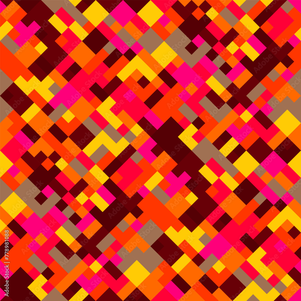 Aufkleber seamless diagonal geometric pattern background - abstract vector illustration