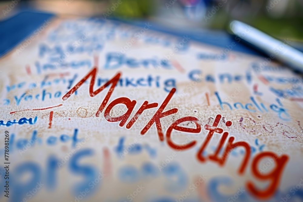 Poster empowering digital marketing strategies with advanced programmatic techniques and market analysis: k