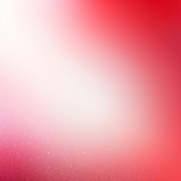 Red white glowing grainy gradient background texture with blank copy space for text photo or product presentation 