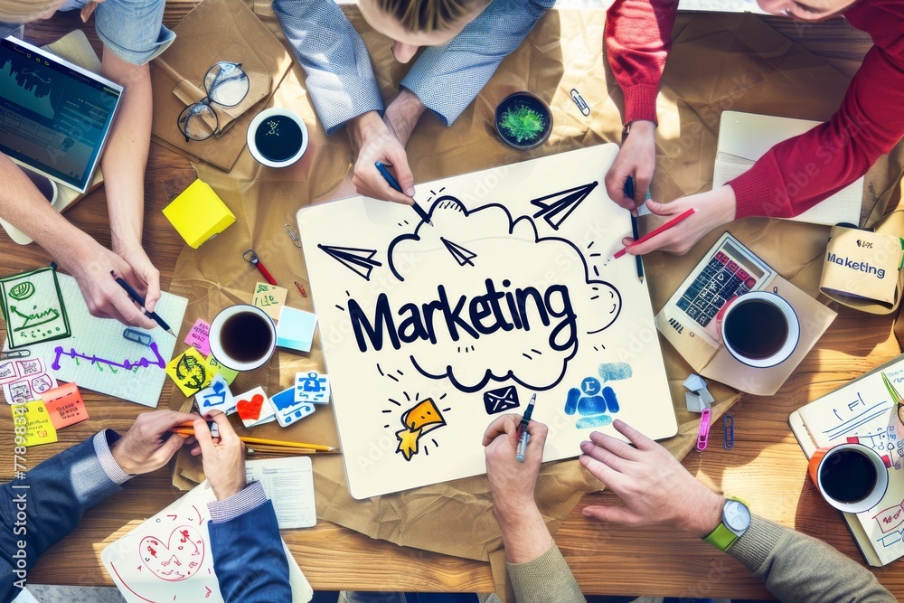 Poster optimizing consumer engagement through advanced digital marketing and programmatic advertising: key 