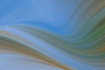 Abstract gradient Blurred colored background. Smooth transitions of iridescent blue and green colors. Colorful Rainbow backdrop Smooth Texture Graphic wallpaper