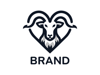 Romantic Ram Logo. Ram Logo