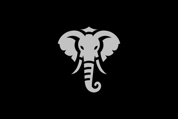 Elephant Head Logo. Brand Identity
