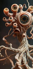 Fototapeta premium Design a 3D surreal mascot for an interstellar exploration game