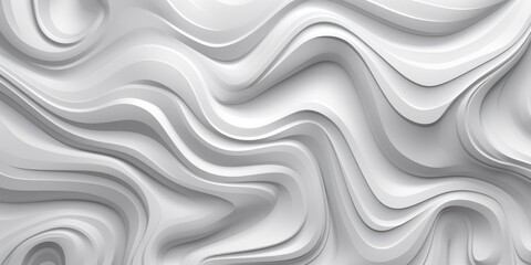 Silver and white flat digital illustration canvas with abstract graffiti and copy space for text background pattern