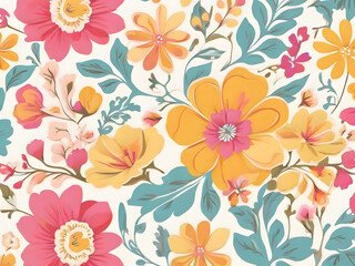 seamless floral background