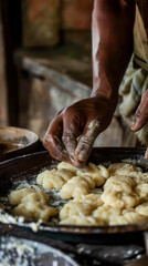 Preparing Sweet Treats for Sinhala