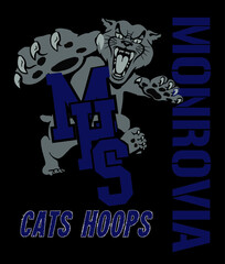 MHS TEES panther logo