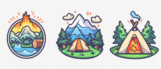 logo design Camping