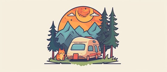 logo design Camping