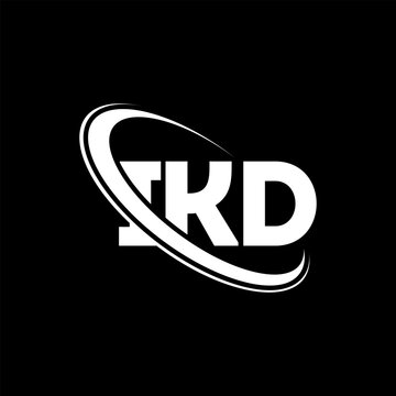 IKD logo. IKD letter. IKD letter logo design. Initials IKD logo linked with circle and uppercase monogram logo. IKD typography for technology, business and real estate brand.